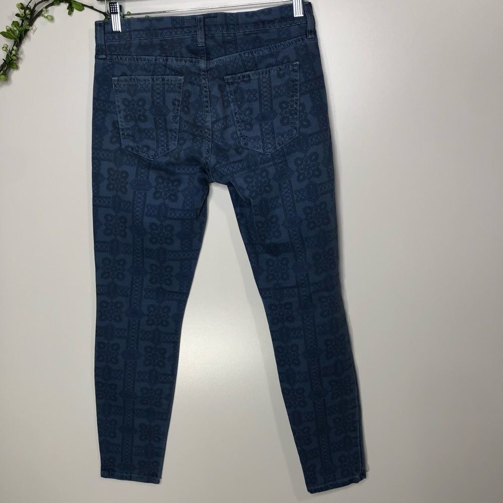 Current Elliot The Stiletto Navy Bandana Jeans - Picture 10 of 12